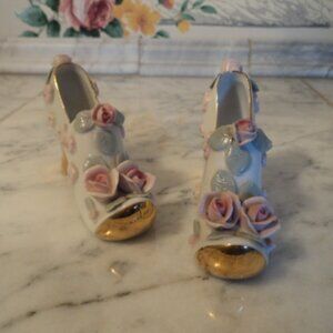 vintage shoe figurine